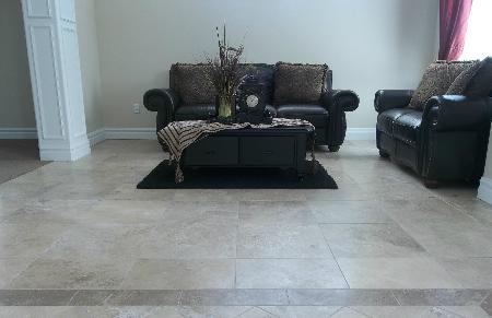 Natural Stone Sitting Room Bonneville Flooring & Supply Tooele (435)228-6964