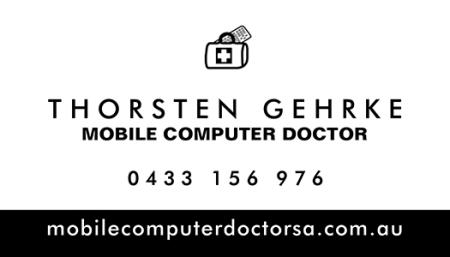 Mobile Computer Doctor - Clare, SA 5453 - 0433 156 976 | ShowMeLocal.com