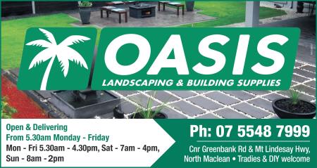 Oasis Landscape and Building Supplies - Pavers & Walls North Maclean (07) 5548 7999