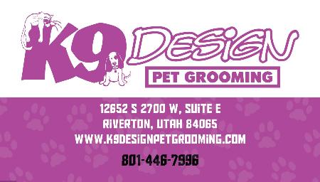 K9 Design Pet Grooming - Riverton, UT 84065 - (801)446-7996 | ShowMeLocal.com