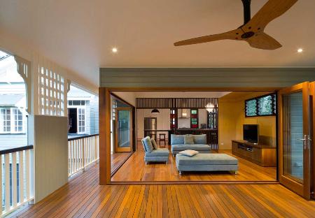 Beautiful sanded and polished timber floors inside and out. Budget Floor Sanding Brisbane Brisbane 0418 882 678
