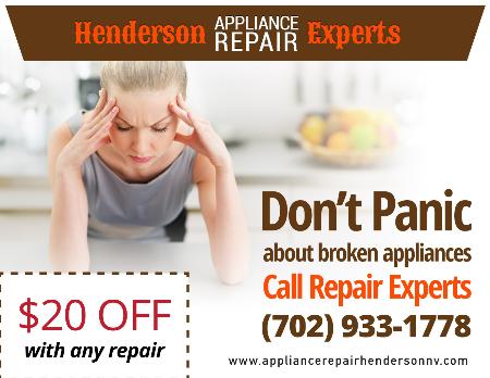 Henderson Appliance Repair Experts - Henderson, NV 89074 - (702)933-1784 | ShowMeLocal.com