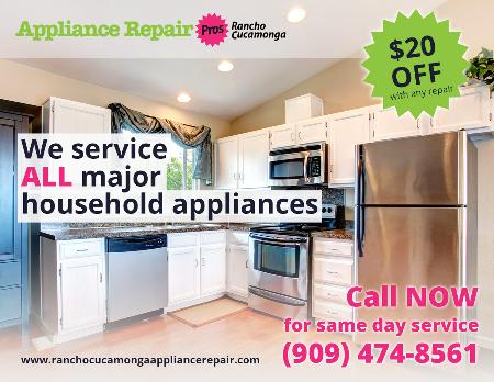 Rancho Cucamonga Appliance Repair Pros - Rancho Cucamonga, CA 91730 - (909)474-8561 | ShowMeLocal.com