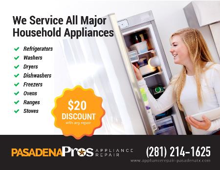 We Sertvice All Major Household Appliances<br>http://www.appliancerepair-pasadenatx.com Pasadena Appliance Repair Pros Pasadena (281)214-1625
