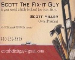 Scott The Fix-It Guy - Lutherville Timonium, MD 21093 - (410)252-3575 | ShowMeLocal.com