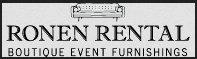 Ronen Rental Boutique Event Furnishings Miami (305)893-9331