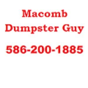 Macomb Dumpster Guy - Macomb, MI 48042 - (586)200-1885 | ShowMeLocal.com
