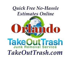 Take Out Trash Junk Removal Service Orlando (800)858-7803