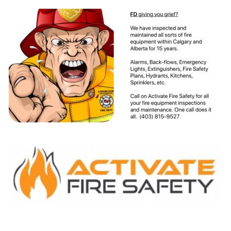 Activate Fire Safety - Calgary, AB T3H 4Z4 - (403)815-9527 | ShowMeLocal.com